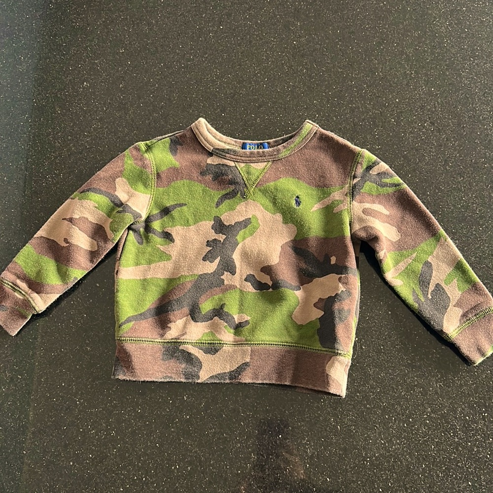 Toddler boys sweater polo